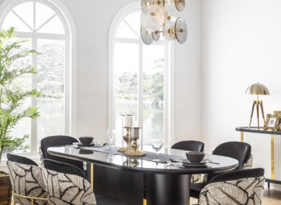 Esszimmer Esstisch Stuhl 6x Stühle Tisch Tische Metall Ess Gruppe Set 7tlg. Neu